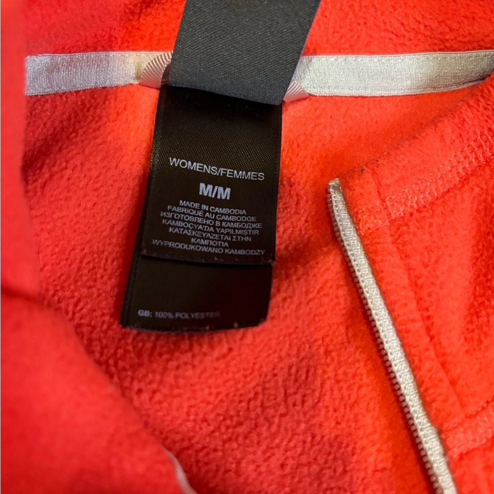 The North Face Lightweight Fleece Pullover Jacket Medium - Picture 4 of 7